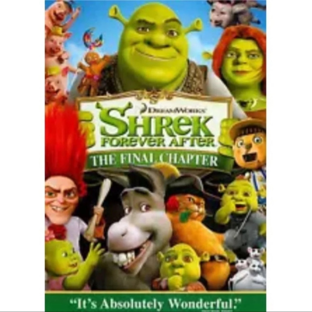 ‘Shrek Forever After’ Movie DVD! EUC!